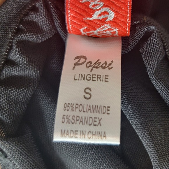 Popsi Sheer Lace‎ Babydoll Lingerie - Size Small - Picture 8 of 8